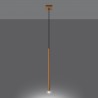 Lampa wisząca PASTELO 1 złota SL.1170 Sollux