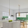 Lampa wisząca PASTELO 5L złota SL.1173 Sollux