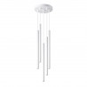Lampa wisząca PASTELO 5P biała SL.1175 Sollux