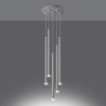 Lampa wisząca PASTELO 5P biała SL.1175 Sollux