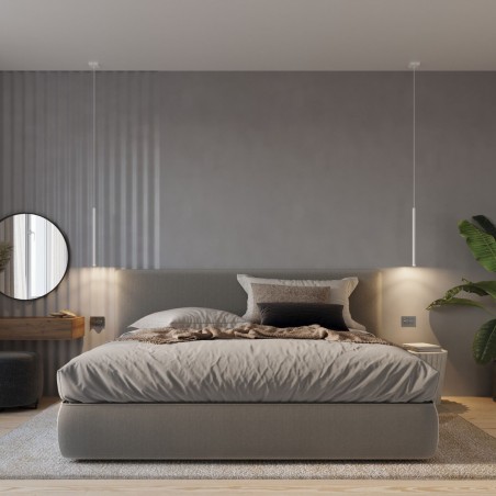 Lampa wisząca PASTELO 5P biała SL.1175 Sollux