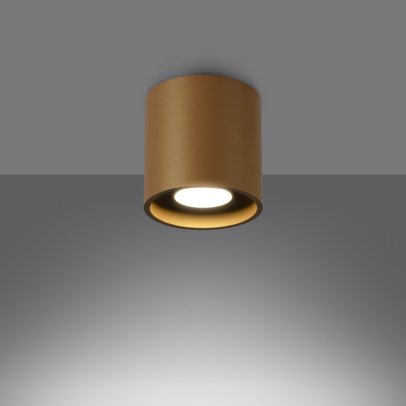 Plafon ORBIS 1 złoty SL.1180 Sollux
