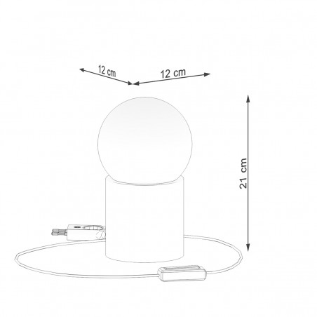 Lampka biurkowa BOOMO SL.1193 Sollux