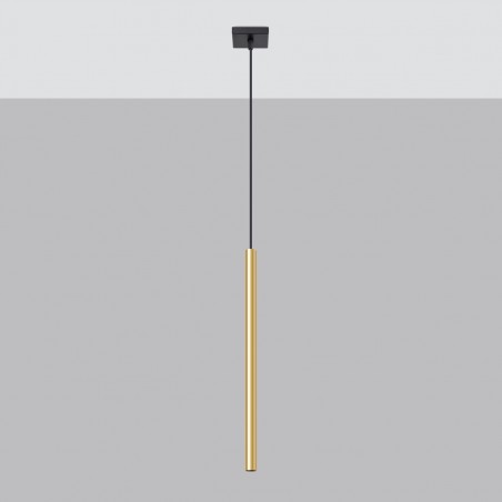 Lampa Wisząca PASTELO 1 złoty połysk SL.1195 Sollux