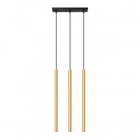Lampa Wisząca PASTELO 3L złoty połysk SL.1196 Sollux