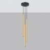 Lampa Wisząca PASTELO 3P złoty połysk SL.1197 Sollux
