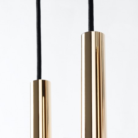 Lampa Wisząca PASTELO 3P złoty połysk SL.1197 Sollux