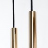 Lampa Wisząca PASTELO 3P złoty połysk SL.1197 Sollux