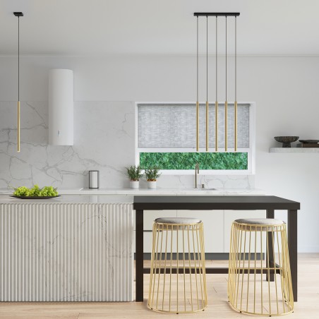 Lampa Wisząca PASTELO 3P złoty połysk SL.1197 Sollux