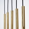 Lampa Wisząca PASTELO 5L złoty połysk SL.1198 Sollux