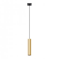 Lampa Wisząca LAGOS 1 złoty połysk SL.1200 Sollux