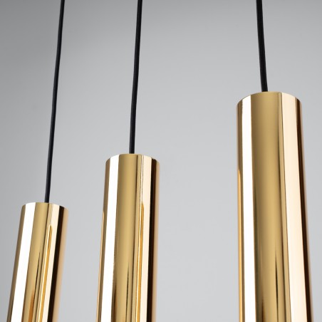 Lampa Wisząca LAGOS 3 złoty połysk SL.1201 Sollux