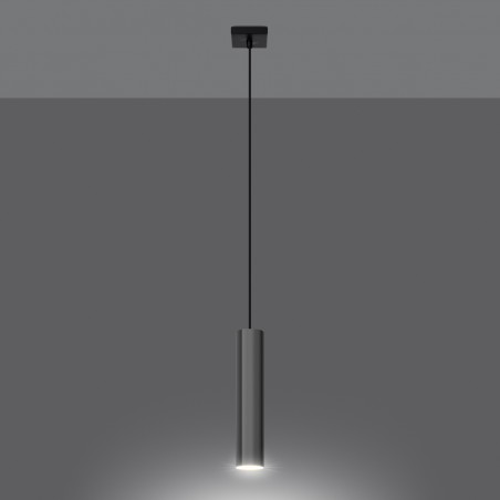 Lampa Wisząca LAGOS 1 chrom SL.1204 Sollux