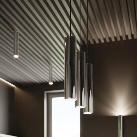 Lampa Wisząca LAGOS 1 chrom SL.1204 Sollux