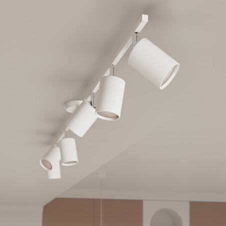 Żyrandol LEMMI 6 biały SL.1206 Sollux