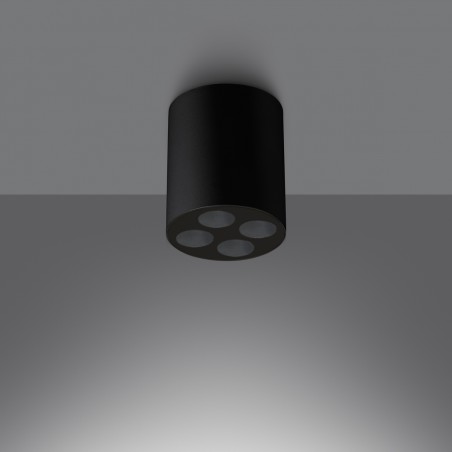 Plafon ZOE czarny LED SL.1210 Sollux