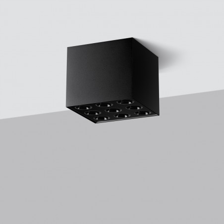 Plafon OZZY czarny LED SL.1211 Sollux