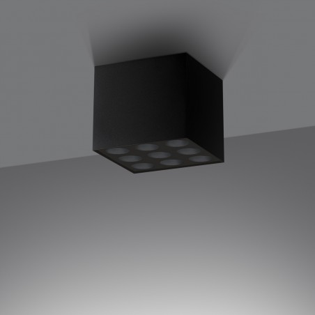 Plafon OZZY czarny LED SL.1211 Sollux