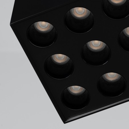 Plafon OZZY czarny LED SL.1211 Sollux