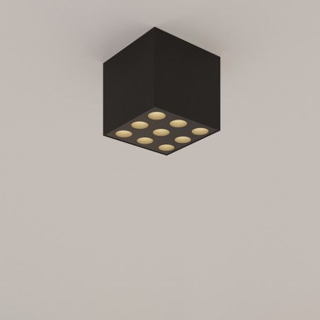 Plafon OZZY czarny LED SL.1211 Sollux