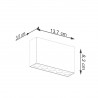 Plafon SOLE czarny LED SL.1212 Sollux