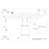 Plafon SOLE czarny LED SL.1212 Sollux