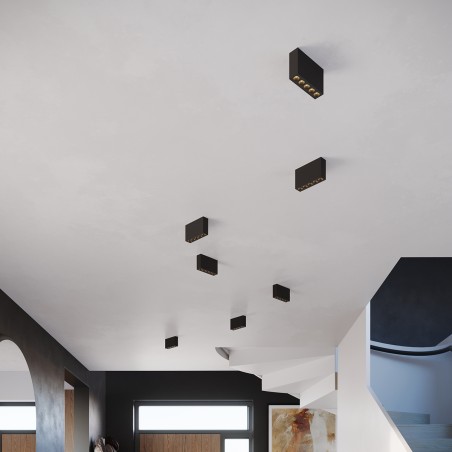 Plafon SOLE czarny LED SL.1212 Sollux