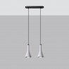 Lampa wisząca REA 2 beton SL.1224 Sollux