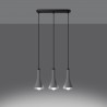 Lampa wisząca REA 3L beton SL.1225 Sollux