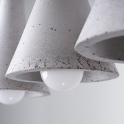 Lampa wisząca REA 3L beton SL.1225 Sollux