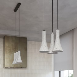 Lampa wisząca REA 3L beton SL.1225 Sollux