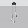 Lampa wisząca REA 3P beton SL.1226 Sollux