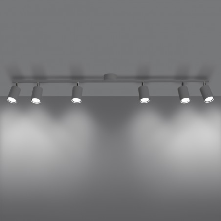 Plafon LEMMI 6L biały SL.1228 Sollux