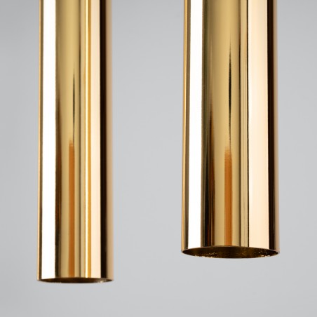 Lampa Wisząca LAGOS 2 złoty połysk SL.1241 Sollux
