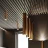 Lampa Wisząca LAGOS 2 złoty połysk SL.1241 Sollux