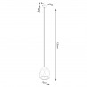 Lampa wisząca ceramiczna MINT SL.1251 Sollux