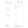 Lampa wisząca ceramiczna MINT SL.1251 Sollux
