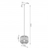 Lampa wisząca FOST SL.1252 Sollux