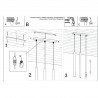 Lampa wisząca PASTELO 3L drewno SL.1267 Sollux