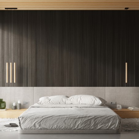 Lampa wisząca PASTELO 5L drewno SL.1269 Sollux