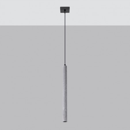 Lampa wisząca PASTELO 1 beton SL.1271 Sollux