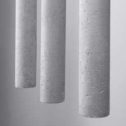 Lampa wisząca PASTELO 3L beton SL.1272 Sollux