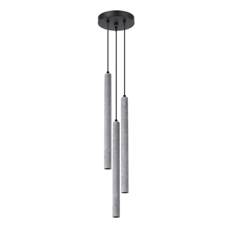 Lampa wisząca PASTELO 3P beton SL.1273 Sollux Lampa wisząca PASTELO 3P beton SL.1273 Sollux