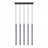 Lampa wisząca PASTELO 5L beton SL.1274 Sollux