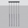 Lampa wisząca PASTELO 5L beton SL.1274 Sollux