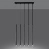 Lampa wisząca PASTELO 5L beton SL.1274 Sollux