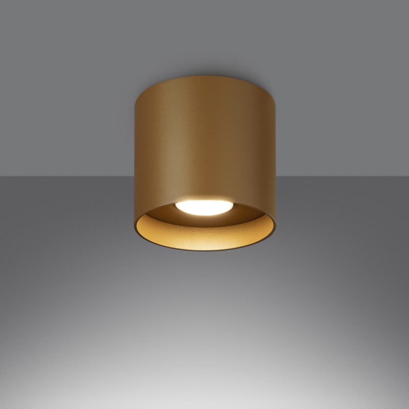 Plafon MIKA złoty SL.1283 Sollux