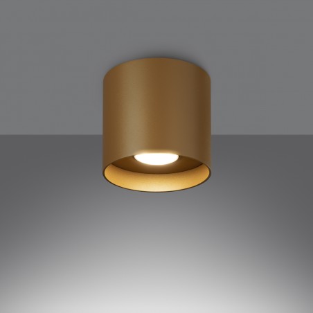 Plafon MIKA złoty SL.1283 Sollux