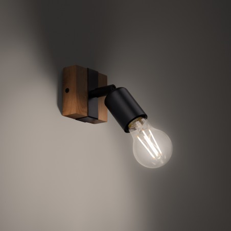 Kinkiet ZUCA czarny SL.1295 Sollux