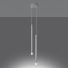 Lampa wisząca PASTELO 2 biała SL.1303 Sollux